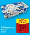 Yaourt à la Grecque Vanille - Milsani dans le catalogue Aldi