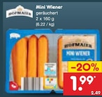 Mini Wiener bei Netto Marken-Discount im Prospekt "" für 1,99 €