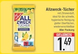 Allzweck-Tücher von GUT&GÜNSTIG im aktuellen EDEKA Prospekt für 1,49 €