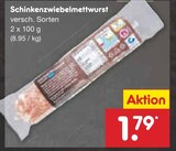 Schinkenzwiebelmettwurst im Angebot bei Netto Marken-Discount in Reutlingen Schinkenzwiebelmettwurst Angebote bei Netto Marken-Discount Reutlingen für 1,79 €