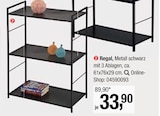 Regal für 33,90 € bei Opti-Wohnwelt im Angebot Regal im aktuellen Opti-Wohnwelt Prospekt