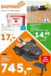 Globus-Baumarkt Alpina im Prospekt 