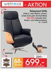 Aktuelle Fernsehsessel Angebote bei Zurbrüggen in Bielefeld Aktuelles Relaxsessel 5039 Angebot bei Zurbrüggen in Bielefeld ab 699,00 €