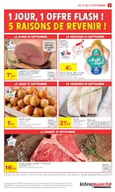 Promos Poulet dans le catalogue "CHOUX DEVANT, LA CHOUCROUTE ARRIVE DANS VOS RAYONS !" de Intermarché Super Poulet en promo dans le catalogue Intermarché Super à la page 5