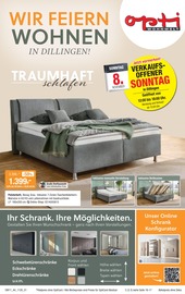 Opti-Wohnwelt Möbel & Einrichtung Prospekt der aktuellen Woche mit 22 Seiten, gültig von 29.10.2026 bis 14.11.2026, in Eppelborn und Umgebung Aktueller Opti-Wohnwelt Möbel & Einrichtung Prospekt in Eppelborn und Umgebung, "Traumhaft Schlafen" mit 22 Seiten, 29.10.2026 - 14.11.2026