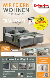 Aktueller Opti-Wohnwelt Dillingen (Saar) Prospekt Opti-Wohnwelt Prospekt Dillingen (Saar) "Traumhaft Schlafen" mit 22 Seiten