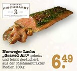 Aktuelles Norweger Lachs 'Graved Art' Angebot bei E center in Heidelberg ab 6,49 €