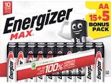 MAX AA im Angebot bei V-Markt in Augsburg MAX AA Angebote von Energizer bei V-Markt Augsburg für 7,99 €