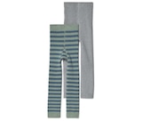 2 Kinder-Frottee-Strickleggings, dunkelgrün bei Tchibo im Supermarkt im Prospekt "" für 9,99 €