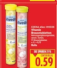 Vitamin C Brausetabletten von elkos VIVEDE für 0,59 € bei E center im Angebot Vitamin C Brausetabletten von elkos VIVEDE im aktuellen E center Prospekt