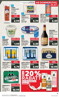 Wasser im Kaufland Prospekt "Hier bin ich richtig" mit 56 Seiten (Dortmund)