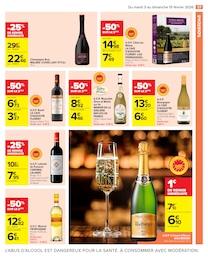 Prix et réduction Champagne Brut dans le prospectus Carrefour Market en cours Offre Champagne Brut dans le catalogue Carrefour Market du moment à la page 39