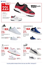 Chaussures Angebote im Prospekt "ENGAGÉS POUR UNE RENTRÉE MOINS CHÈRE." von Intersport Chaussures Angebote im Prospekt "ENGAGÉS POUR UNE RENTRÉE MOINS CHÈRE." von Intersport auf Seite 2