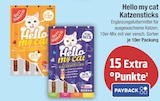 Katzenfutter im EDEKA Prospekt Katzensticks von Hello my cat im aktuellen EDEKA Prospekt