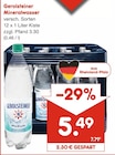 Mineralwasser im Angebot bei Netto Marken-Discount in Ludwigshafen Mineralwasser Angebote von Gerolsteiner bei Netto Marken-Discount Ludwigshafen für 5,49 €