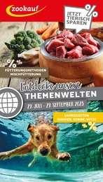 Zookauf Prospekt "Aktuelle Angebote", 4 Seiten, 29.07.2023 - 29.07.2023 Aktueller Zookauf Prospekt, "Aktuelle Angebote", mit Angeboten der Woche, gültig von 29.07.2023 bis 29.07.2023