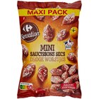 Mini Saucissons secs "Maxi Pack" - CARREFOUR SENSATION en promo chez Carrefour Saint-Maur-des-Fossés à 3,65 €