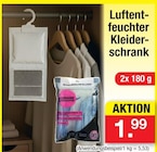 Luftentfeuchter Kleiderschrank im Angebot bei Zimmermann in Lingen Luftentfeuchter Kleiderschrank Angebote von HAUSHALTSHELDEN bei Zimmermann Lingen für 1,99 €