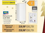 Kühlschrank ULW 1465 oder ULW 1465 von aro im aktuellen Metro Prospekt für 261,79 €