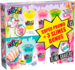 SLIME SHAKERS 3 + 3 BONUS - CANAL TOYS - Auchan Hypermarché SLIME SHAKERS 3 + 3 BONUS - CANAL TOYS à 8,99 € dans le catalogue Auchan Hypermarché