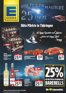 Aktueller EDEKA Prospekt "Wir lieben Lebensmittel!" Aktueller EDEKA Prospekt