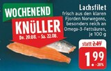 Aktuelles Lachsfilet Angebot bei E center in Mönchengladbach ab 1,99 €