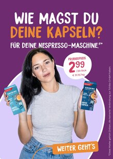 Kaffee im aktuellen Eduscho Prospekt (Hilden) Kaffee im Eduscho Prospekt "Wie magst du deine Kapseln?" mit 5 Seiten (Hilden)
