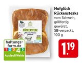 Rückensteaks Angebote von Hofglück bei E center Göppingen für 1,19 €