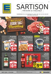Aktueller EDEKA Supermarkt Prospekt in Borchen und Umgebung, "Aktuelle Angebote" mit 24 Seiten, 22.04.2024 - 27.04.2024