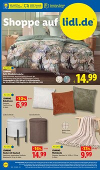 Bettwäsche im aktuellen Lidl Prospekt (Jena) Bettwäsche im Lidl Prospekt "LIDL LOHNT SICH" mit 69 Seiten (Jena)