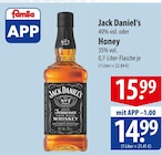 Jack Daniel’s oder Honey im Angebot bei famila Nordost in Pinneberg Jack Daniel’s oder Honey Angebote bei famila Nordost Pinneberg für 14,99 €