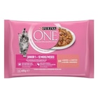 Multipack ONE Junior Effilés Sauce Saumon - PURINA en promo chez Maxi Zoo Boulogne-Billancourt à 4,30 €