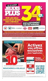 Catalogue U Express de la semaine "U Express" avec 2 pages, valide du 11/08/2026 au 23/08/2026 pour Marseille et alentours Prospectus U Express de la semaine "U Express" avec 2 pages, valide du 11/08/2026 au 23/08/2026 pour Marseille et alentours