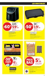 Promos Plancha Électrique dans le catalogue "Super U" de Super U Plancha Électrique en promo dans le catalogue Super U à la page 37