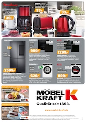 Aktueller Möbel Kraft Prospekt mit Waschmaschine, "QUALITÄT ZUM BESTPREIS!", Seite 24