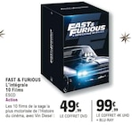 Fast & furious l'intégrale 10 films à 49,99 € dans le catalogue E.Leclerc