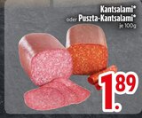 Kantsalami Angebote bei EDEKA Straubing für 1,89 €