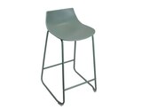 Tabouret de bar KUMO vert assise polypropylène structure acier 48x51x84 cm dans le catalogue Brico Dépôt