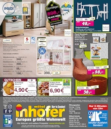 Möbel Inhofer Wickelkommode im Prospekt 