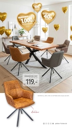 Tisch im Polstermöbel Fischer Prospekt "Spektakuläre Neueröffnung" auf Seite 28