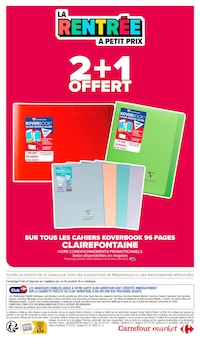 Prospectus Carrefour Market de la semaine "LES COCKTAILS DE L’ÉTÉ" avec 2 pages, valide du 05/08/2025 au 17/08/2025 pour Changé et alentours