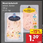 Wurst Aufschnitt Angebote bei Netto Marken-Discount Coesfeld für 1,39 €