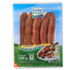 Schweinefleischknacker oder Cabanossi mit Käse von Lecker Lausitz für 2,99 € bei Penny im Angebot Schweinefleischknacker oder Cabanossi mit Käse von Lecker Lausitz im aktuellen Penny Prospekt