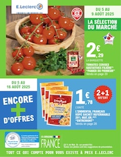 Catalogue Supermarchés E.Leclerc en cours à Le Chesne et alentours, "TOUT CE QUI COMPTE POUR VOUS EXISTE À PRIX E.LECLERC", 32 pages, 05/08/2025 - 16/08/2025