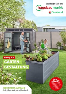 Hagebaumarkt Prospekt "GARTENGESTALTUNG" mit  Seiten (Mainz)