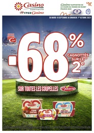 Casino Supermarchés Catalogue "Casino Supermarchés", 2 pages, La Peyratte, 19/09/2023 - 01/10/2023 Casino Supermarchés Catalogue "Casino Supermarchés", 2 pages, La Peyratte, 19/09/2023 - 01/10/2023