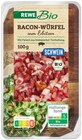 Baconwürfel im REWE Prospekt Baconwürfel von REWE Bio im aktuellen REWE Prospekt für 1,69 €