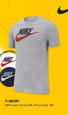 Sport 2000 Arles - T-shirt Promo T-shirt dans le catalogue Sport 2000 "Notre anniversaire & vos bonnes affaires, ça matche !" à Arles
