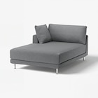 Aktuelles Bezug Récamierenelement links Johanneshov dunkelgrau Johanneshov dunkelgrau Angebot bei IKEA in Mönchengladbach ab 249,00 €