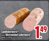 Landleberwurst von  im aktuellen EDEKA Prospekt für 1,49 €